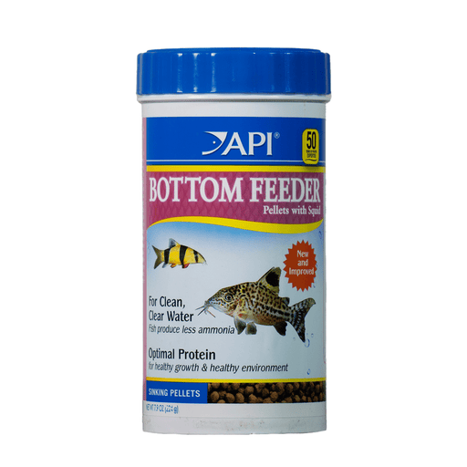 API Bottom Feeder Pellets with Squid - Aquatic Supplies Australia