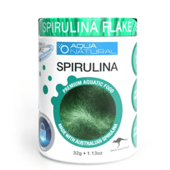 Aqua Natural Spirulina Flake 32g Aquatic Supplies Australia