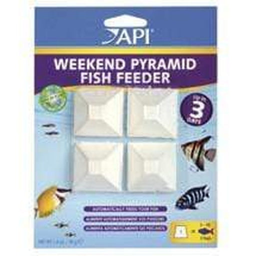 API Weekend Pyramid Fish Feeder 4 x 3 day - Aquatic Supplies Australia