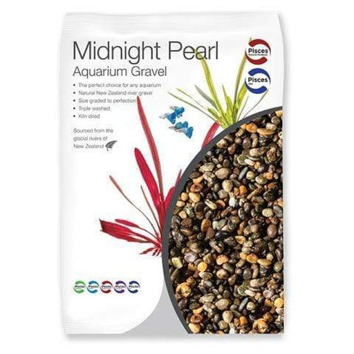 Aqua Natural River Gravel Midnight Pearl 2 - 10mm - Aquatic Supplies Australia