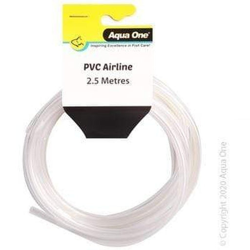 Aqua One Air Line PVC 2.5M Clear - Aquatic Supplies Australia
