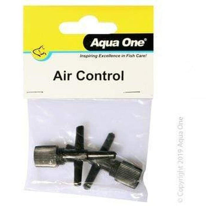 Aqua One Airline T Control Valve 2 Pack Aquatic Supplies Australia