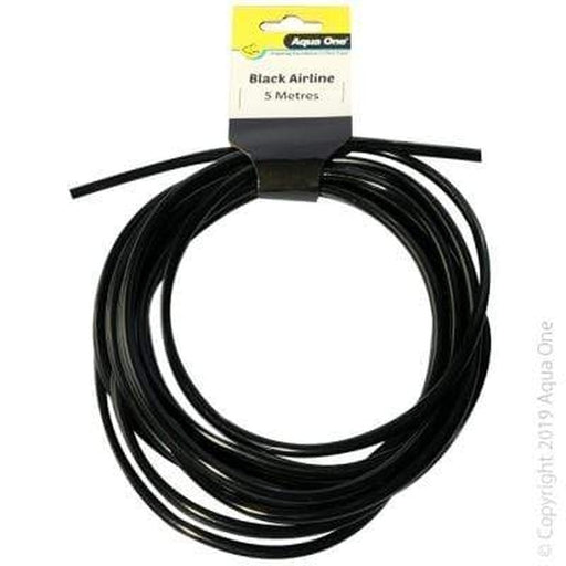 Aqua One Black PVC Airline Tubing 5m - Aquatic Supplies Australia