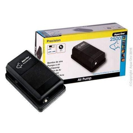 Aqua One Precision 2500 Air Pump Single 160L/h - Aquatic Supplies Australia