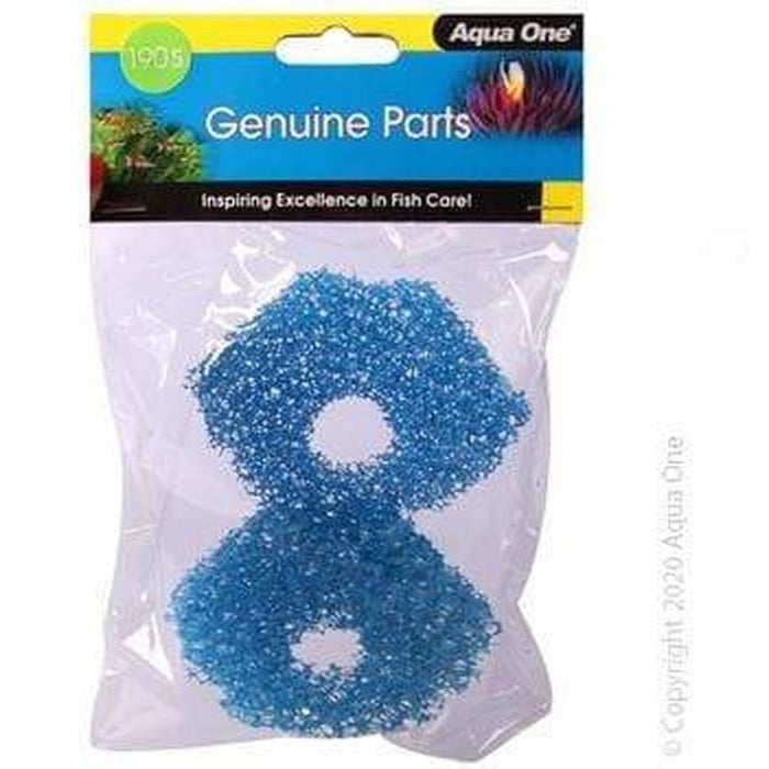 Aqua One Sponge 15ppi 2pk 190s- IFX 100 - 25190s Aquatic Supplies Australia