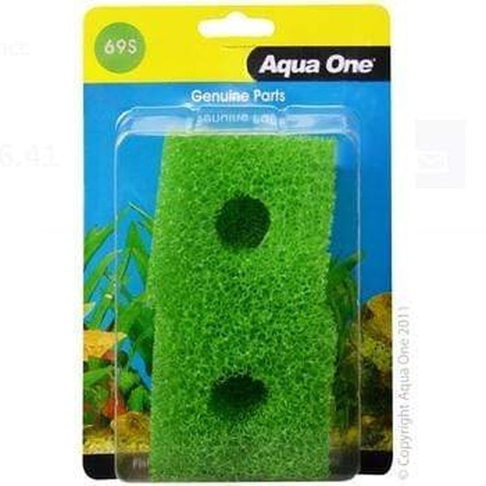 Aqua One Sponge 2pk 69s - AquaStart 340 - 25069s Aquatic Supplies Australia