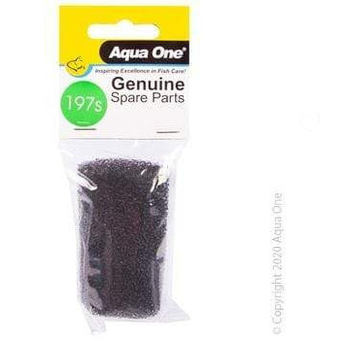 Aqua One Sponge Intake 1pk 197s - HFX 70 100 150 200 - 25197s Aquatic Supplies Australia