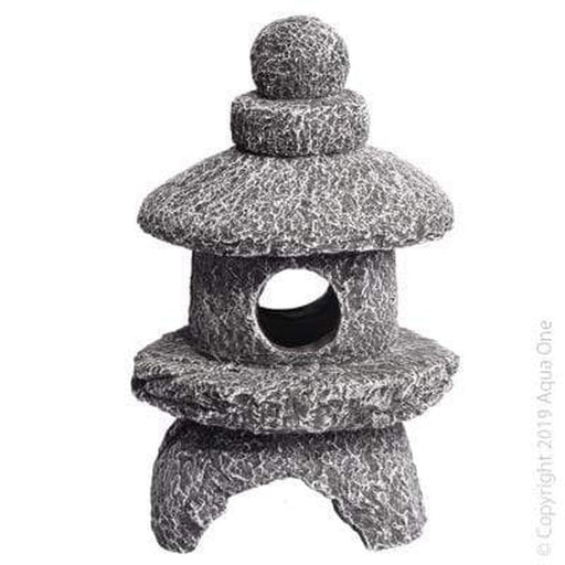 Aqua One Stone Lantern 9 x 9 x 14cm - Aquatic Supplies Australia