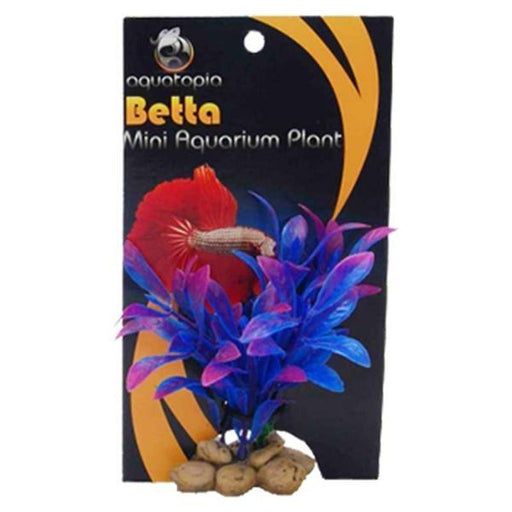 Aquatopia Betta Plant Purple & Blue - Aquatic Supplies Australia