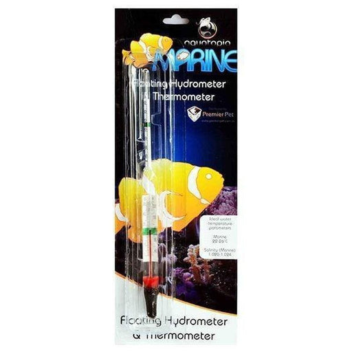 Aquatopia Floating Hydrometer & Thermometer - Aquatic Supplies Australia