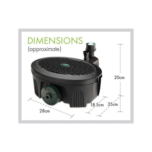 Blagdon Inpond 5 in 1 2000 Multi Filter (650L/h) - Aquatic Supplies Australia