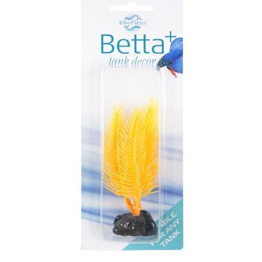 Blue Planet Betta+ Mini Plant Yellow 8cm - Aquatic Supplies Australia