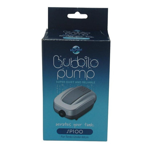 Blue Planet Bubbilo Air Pump SP100 Single Outlet 60L/h - Aquatic Supplies Australia