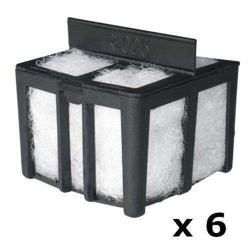 Blue Planet Filter Media Cartridge 6 Pack for R - 010, R - 020 & R - 025 Filter Boxes - Aquatic Supplies Australia