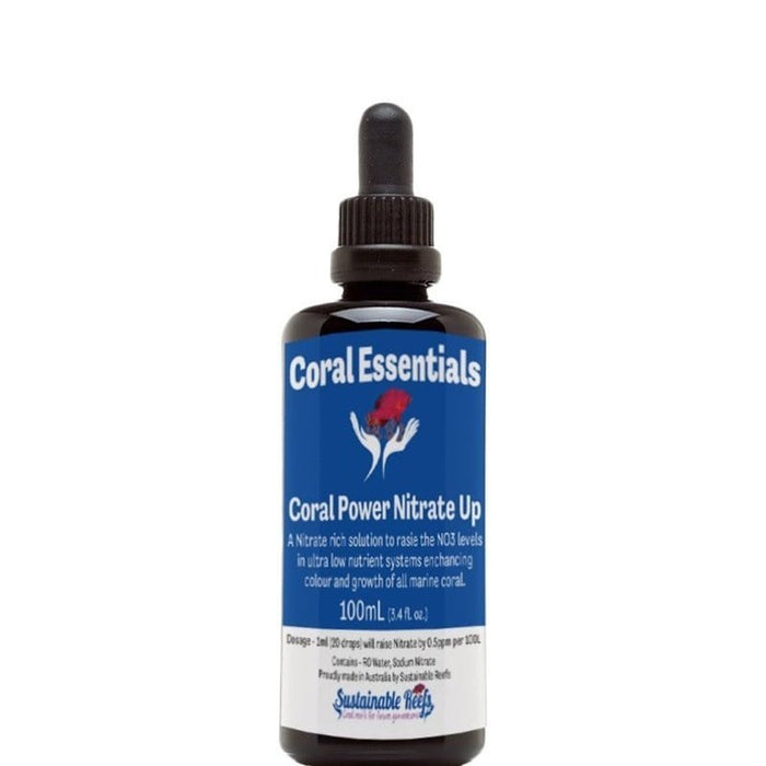 Coral Essentials Coral Power Nitrate UP 100ml - Aquatic Supplies Australia