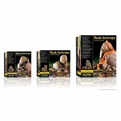 Exo Terra Rock Outcrops Hiding Cave - Aquatic Supplies Australia