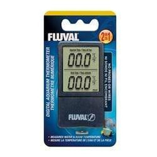 Fluval 2 - in - 1 Digital Aquarium Thermometer - Aquatic Supplies Australia