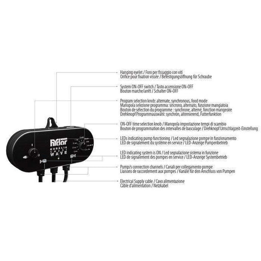 Hydor Koralia Smartwave Controller Unit - Aquatic Supplies Australia