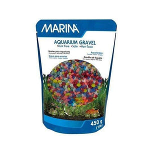 Marina Decorative Aquarium Gravel Rainbow 4-6mm Aquatic Supplies Australia