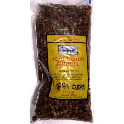 Natural Red/Brown Gravel 2.2kg - Aquatic Supplies Australia