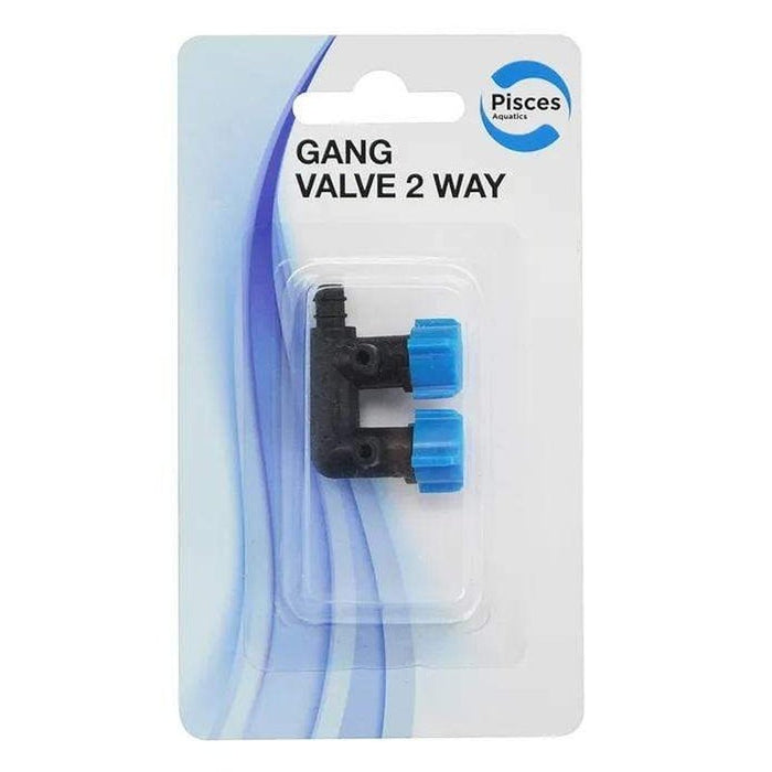 Pisces Airline Gang Valve 2 Way Aquatic Supplies Australia