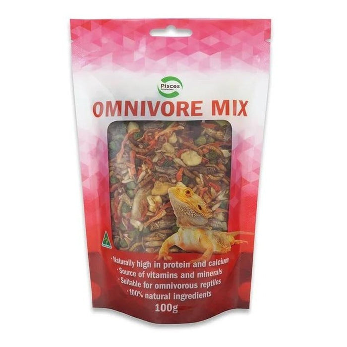 Pisces Omnivore Mix 100g Aquatic Supplies Australia