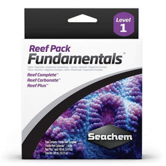 Seachem Reef Pack Fundamentals 3 x 100ml Aquatic Supplies Australia