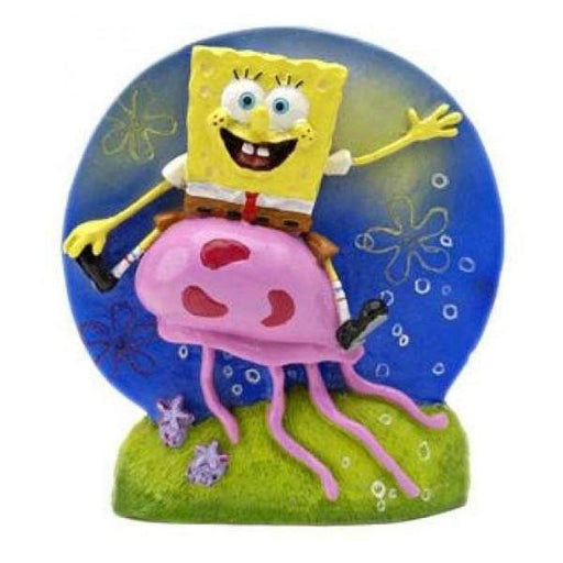 SpongeBob Squarepants on Jellyfish 8cm - Aquatic Supplies Australia