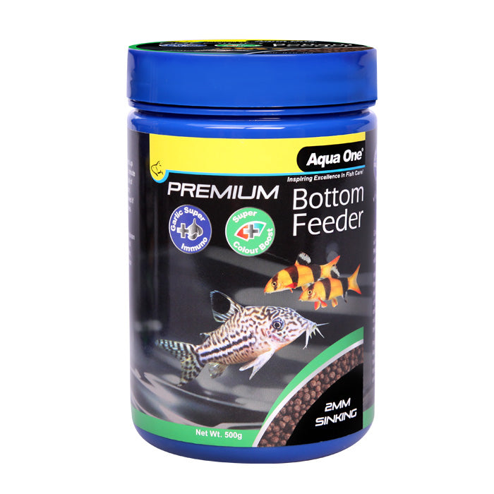 Aqua One Premium Bottom Feeder Sinking Pellets 500g