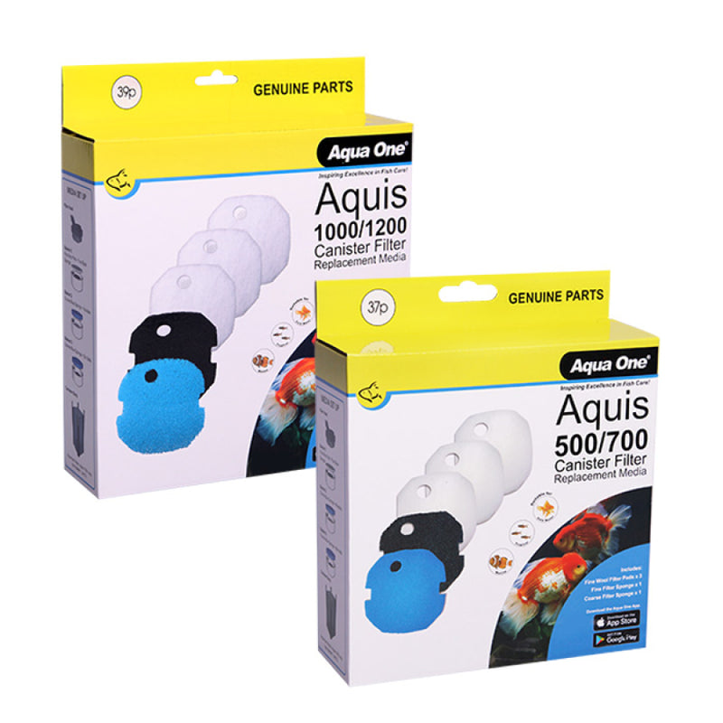 Aqua One Aquis Filter Pad Media Set