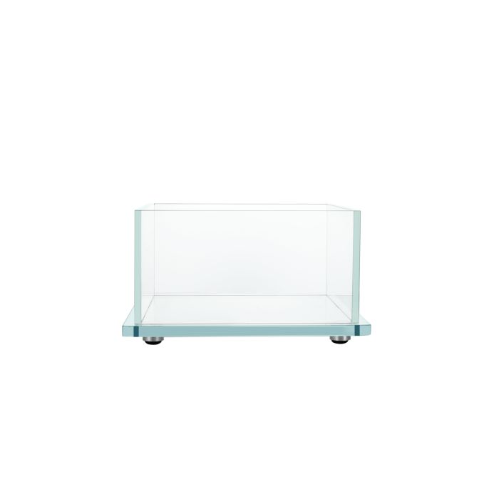 Bioloark Super White Glass Table Terrarium 27 x 27 x 14cm