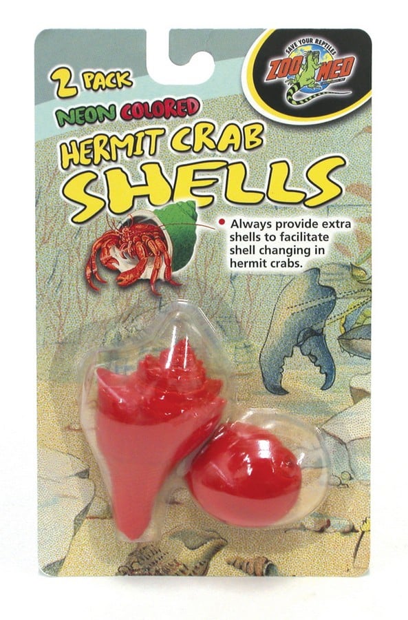 Zoo Med Neon Crab Shells 2 Pack