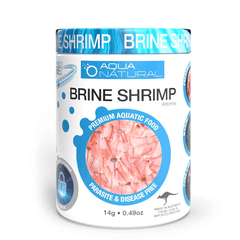 Aqua Natural Freeze Dried Brine Shrimp 14g Aquatic Supplies Australia