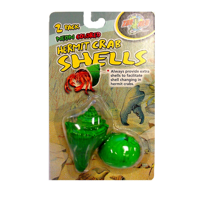 Zoo Med Neon Crab Shells 2 Pack