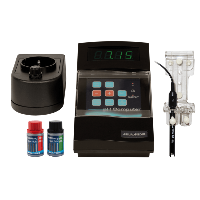 Aqua Medic pH computer-Set - Microprocessor Controlled pH Monitor and Controller - Aquatic Supplies Australia