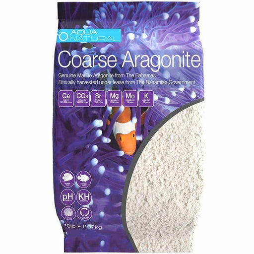 Aqua Natural Bahamas Coarse Aragonite (1 - 2mm) - Aquatic Supplies Australia