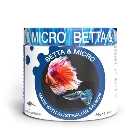 Aqua Natural Betta and Micro Crumble 30g - Aquatic Supplies Australia