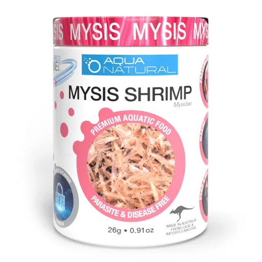 Aqua Natural Freeze Dried Mysis Shrimp 26g - Aquatic Supplies Australia