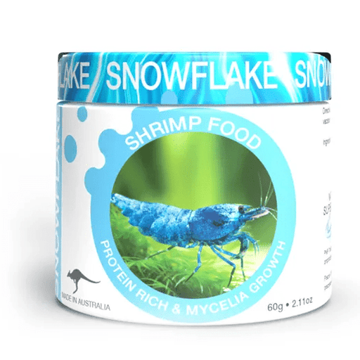Aqua Natural Shrimp Food Snowflake 60g - Aquatic Supplies Australia