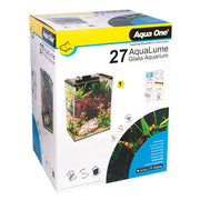 Aqua One AquaLume 27 Glass Aquarium 27L (30L X 25D X 40CM H) - Aquatic Supplies Australia