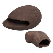 Aqua One Ceramic Hide Walnut - Aquatic Supplies Australia