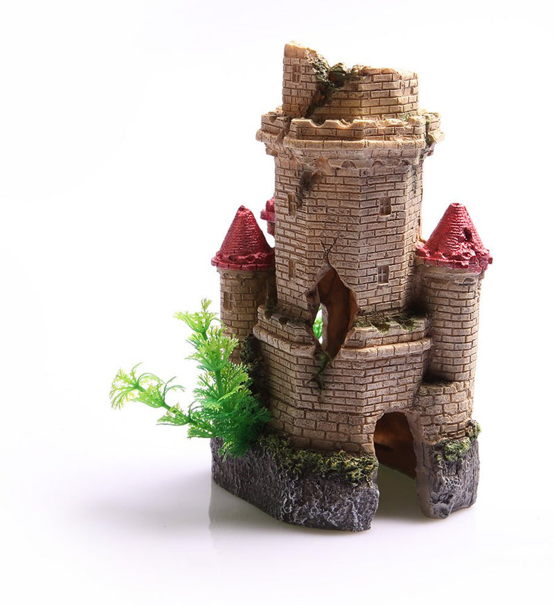 Aqua One Crumbling Underwater Tower 14 x 12.5 x 22.5cm - Aquatic Supplies Australia
