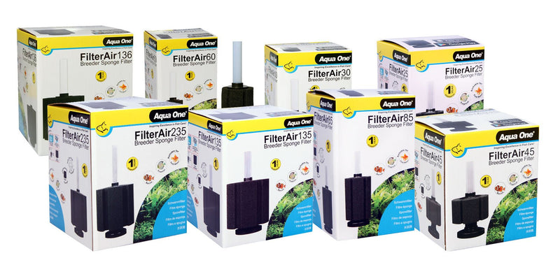Aqua One FilterAir Sponge Filter - Aquatic Supplies Australia