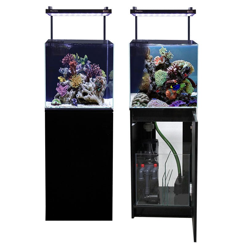 Aqua One Mini Reef 90 with Cabinet & Sump Black - Aquatic Supplies Australia