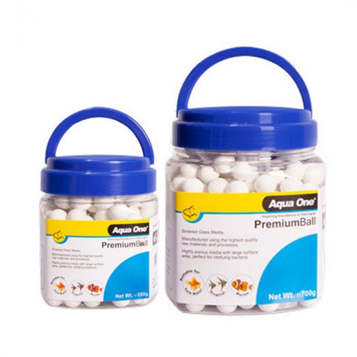 Aqua One PremiumBall Sintered Glass Balls - Aquatic Supplies Australia