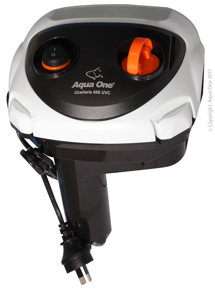 Aqua One Pumphead with Glass Sleeve & UV Lamp - Ocellaris 850 UVC (94151-PH) - Aquatic Supplies Australia