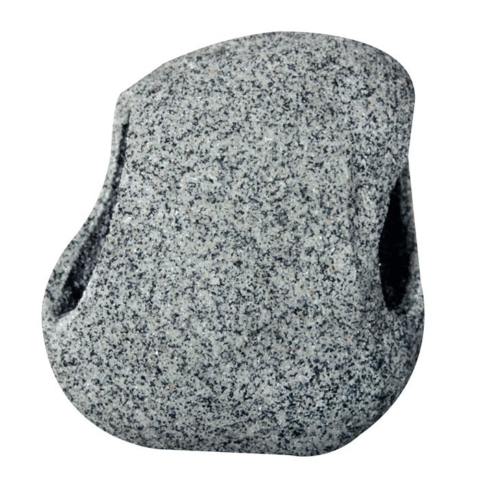 Aqua One Round Granite Cave Jumbo 19 x 17 x 12.5cm - Aquatic Supplies Australia