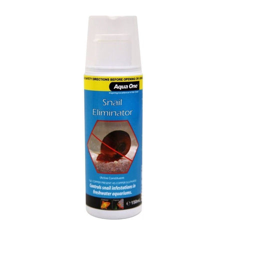 Aqua One Snail Eliminator (Copper Sulphate) 150ml - Aquatic Supplies Australia