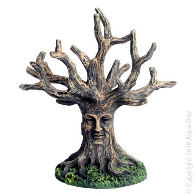 Aqua One Tree With Face 12 x 8 x 13cm - Aquatic Supplies Australia