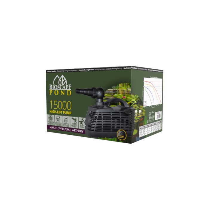 Bioscape Hi-Lift Pond Pump - Aquatic Supplies Australia